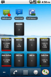 Call Meter 3G - считает трафик на андроид